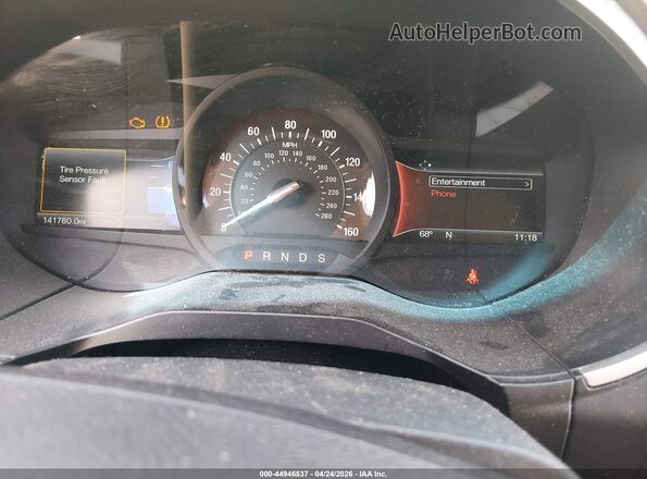 2FMPK4J93GBC00775 2016 FORD EDGE Gray Вид задніх сидінь