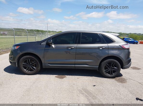 2FMPK4J93GBC00775 2016 FORD EDGE Gray Панорамний вид салону 360°