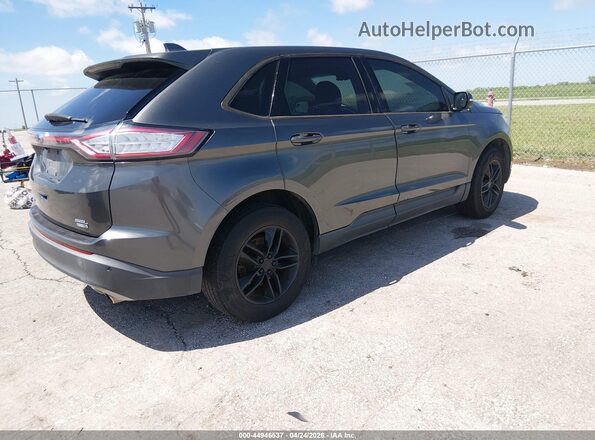 2FMPK4J93GBC00775 2016 FORD EDGE Gray Задня права чверть