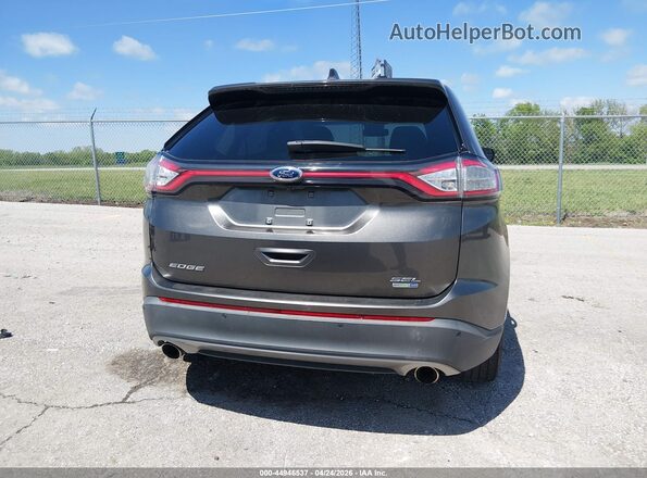 2FMPK4J93GBC00775 2016 FORD EDGE Gray 