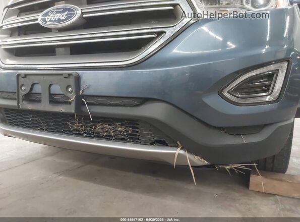 2FMPK4J93JBB79482 2018 FORD EDGE Blue Widok z przodu