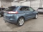 2018 Ford Edge Sel Blue vin: 2FMPK4J93JBB79482