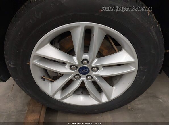 2FMPK4J93JBB79482 2018 FORD EDGE Blue Widok zestawu wskaźników