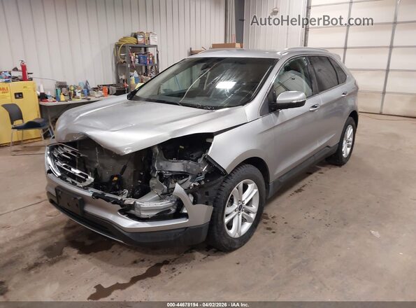 2FMPK4J93LBA77733 2020 FORD EDGE Silver Przód lewy