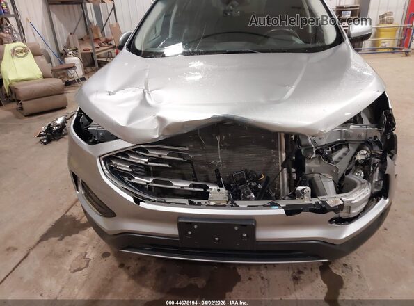 2FMPK4J93LBA77733 2020 FORD EDGE Silver Widok z przodu