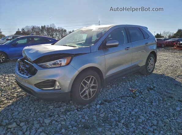 2FMPK4J93MBA00149 2021 FORD EDGE Silver Передня ліва чверть