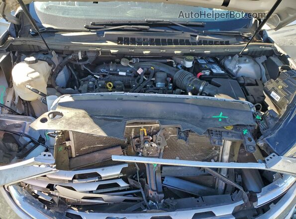 2FMPK4J93MBA00149 2021 FORD EDGE Silver Вид задньої частини салону