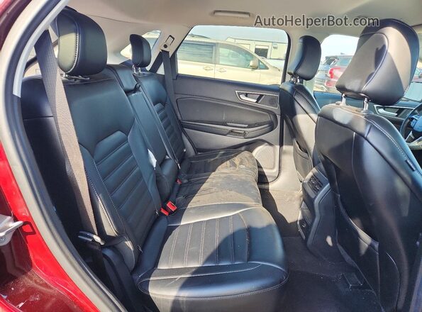 2FMPK4J93NBA40992 2022 FORD EDGE Burgundy Vista interior trasera
