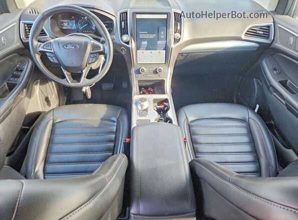 2FMPK4J93NBA40992 2022 FORD EDGE Burgundy Vista del salpicadero