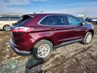 2022 Ford Edge Sel Burgundy vin: 2FMPK4J93NBA40992