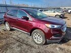 2022 Ford Edge Sel Burgundy vin: 2FMPK4J93NBA40992