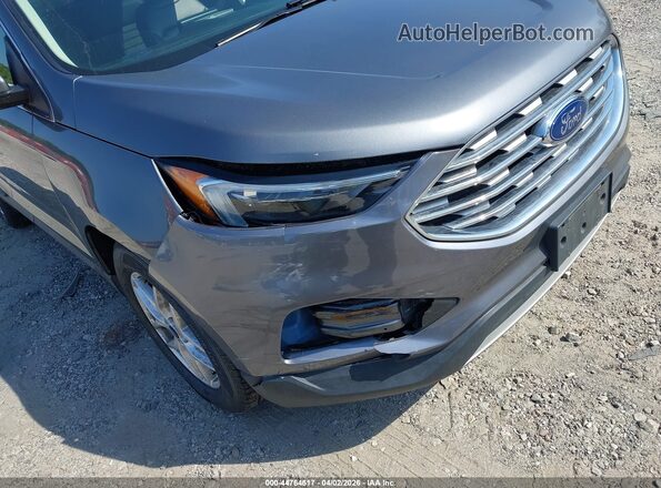 2FMPK4J93NBA91795 2022 FORD EDGE Gray Widok z przodu