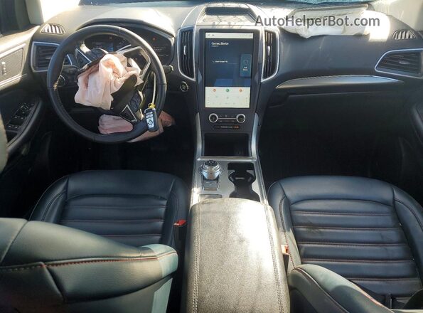 2FMPK4J93NBA96849 2022 FORD EDGE Черный Вид панели приборов