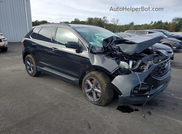 2FMPK4J93NBA96849 2022 FORD EDGE Черный Передняя правая четверть