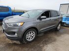 2023 Ford Edge Sel Серый vin: 2FMPK4J93PBA34421 Damage: Left Front Window, Missing, Replacement Required
