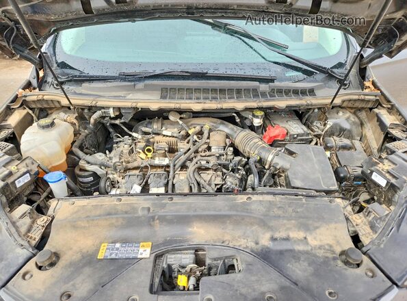 2FMPK4J93PBA34421 2023 FORD EDGE Серый Вид подкапотного пространства