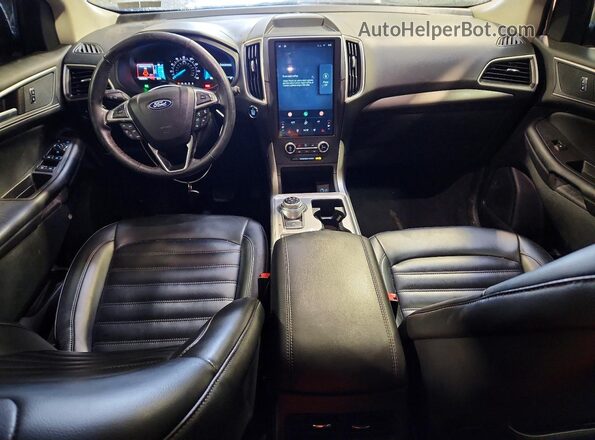 2FMPK4J93PBA38372 2023 FORD EDGE Black Dashboard view