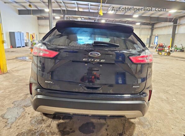 2FMPK4J93PBA38372 2023 FORD EDGE Black Rear view