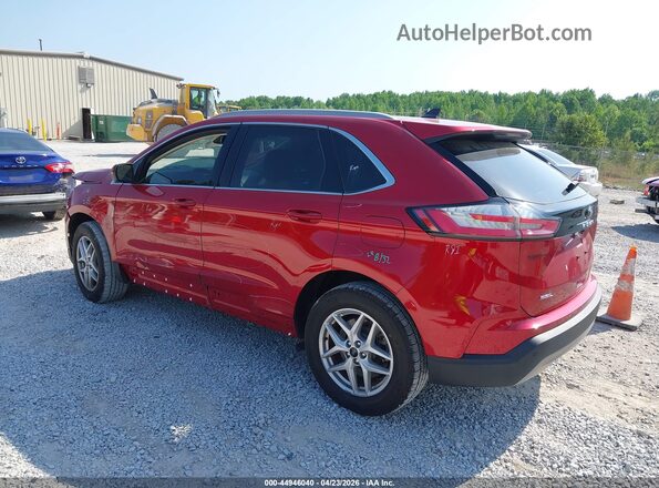 2FMPK4J93RBA05679 2024 FORD EDGE Red Задня ліва чверть