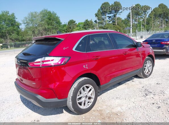 2FMPK4J93RBA05679 2024 FORD EDGE Red Задня права чверть