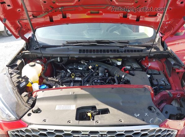 2FMPK4J93RBA05679 2024 FORD EDGE Red Вид ззаду