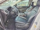 2024 Ford Edge Sel White vin: 2FMPK4J93RBA70760