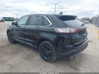 2017 Ford Edge Sel Черный vin: 2FMPK4J94HBC30546