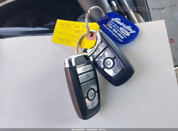 2FMPK4J94PBA50224 2023 FORD EDGE White Вид панелі приладів