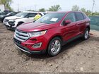 2017 Ford Edge Sel Красный vin: 2FMPK4J95HBB61267