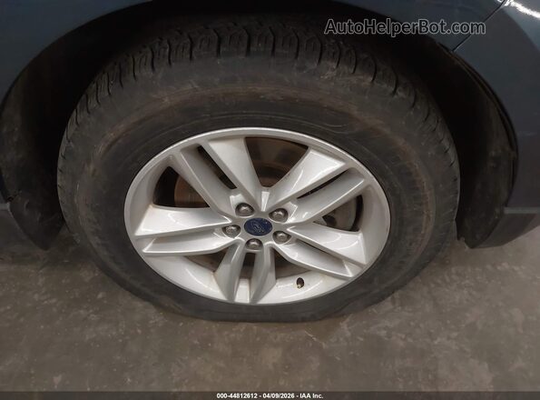 2FMPK4J95JBB26041 2018 FORD EDGE Blue Widok zestawu wskaźników