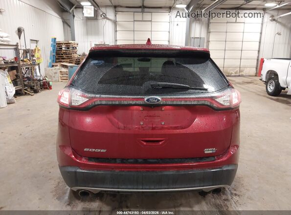2FMPK4J95JBC06925 2018 FORD EDGE Red 