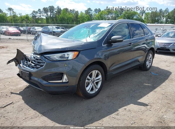 2FMPK4J95LBA14892 2020 FORD EDGE Серый Передняя левая четверть