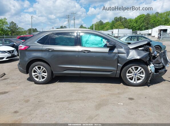 2FMPK4J95LBA14892 2020 FORD EDGE Серый Вид задней части салона