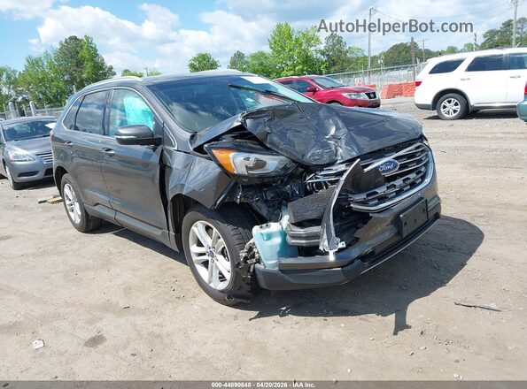 2FMPK4J95LBA14892 2020 FORD EDGE Серый Передняя правая четверть