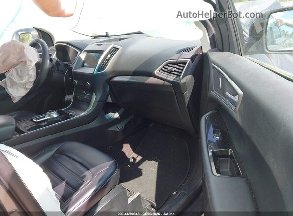 2FMPK4J95LBA14892 2020 FORD EDGE Серый Вид салона спереди