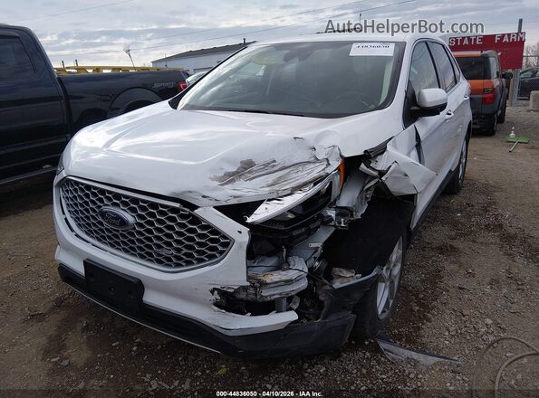 2FMPK4J95PBA21007 2023 FORD EDGE White Widok z przodu