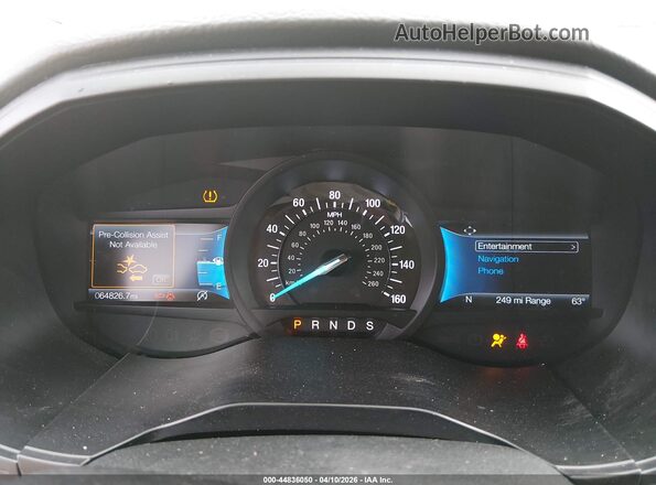2FMPK4J95PBA21007 2023 FORD EDGE White Widok tylnych siedzeń