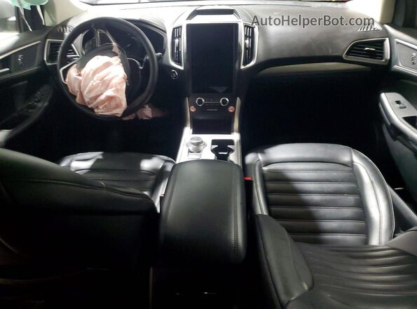 2FMPK4J95RBA78892 2024 FORD EDGE Серебряный Вид панели приборов