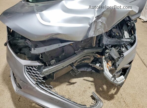 2FMPK4J95RBA78892 2024 FORD EDGE Серебряный Вид подкапотного пространства