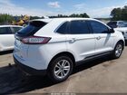 2017 Ford Edge Sel Белый vin: 2FMPK4J96HBB15799