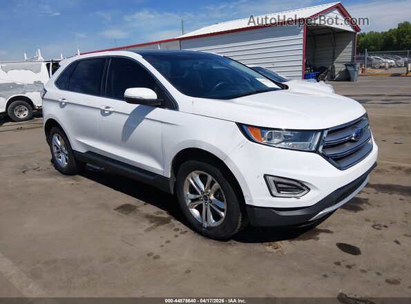 2FMPK4J96HBB15799 2017 FORD EDGE Белый Передняя правая четверть