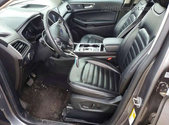 2FMPK4J96NBA00955 2022 FORD EDGE Серый Вид салона спереди