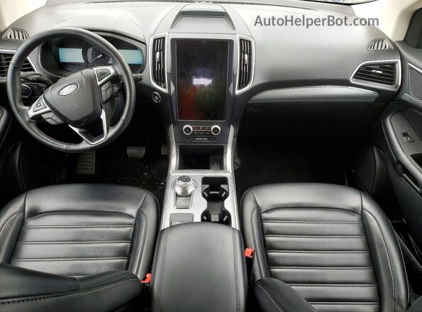 2FMPK4J96NBA00955 2022 FORD EDGE Серый Вид панели приборов