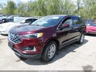 2022 Ford Edge Sel Burgundy vin: 2FMPK4J96NBB10002