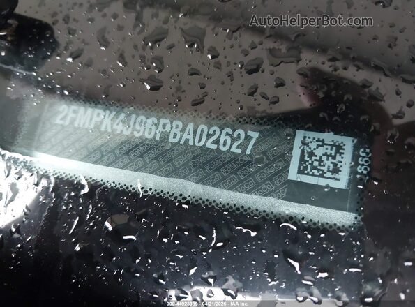 2FMPK4J96PBA02627 2023 FORD EDGE Серебряный Вид подкапотного пространства