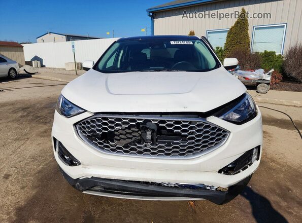 2FMPK4J96PBA40035 2023 FORD EDGE White Widok z przodu