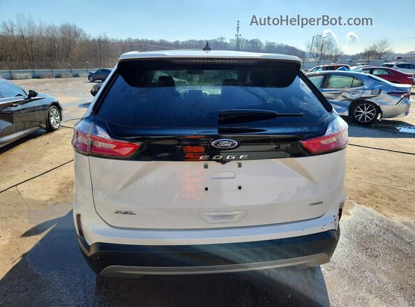 2FMPK4J96PBA40035 2023 FORD EDGE White Widok z tyłu