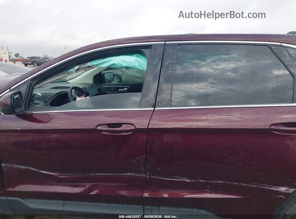 2FMPK4J96RBA37218 2024 FORD EDGE Maroon Widok wnętrza 360 stopni