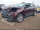2024 Ford Edge Sel Maroon vin: 2FMPK4J96RBA37218