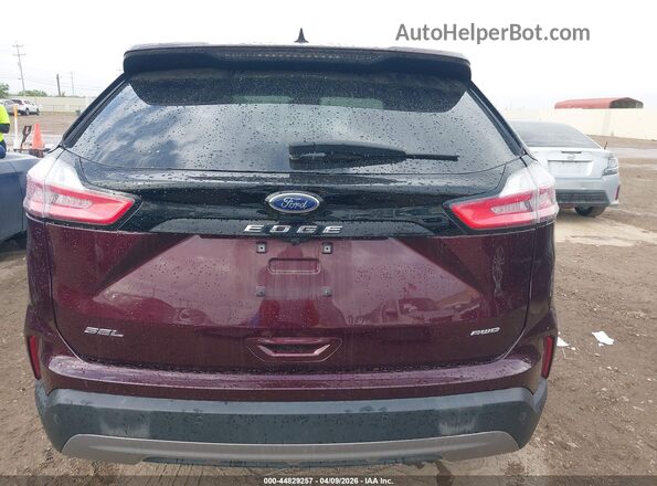 2FMPK4J96RBA37218 2024 FORD EDGE Maroon 